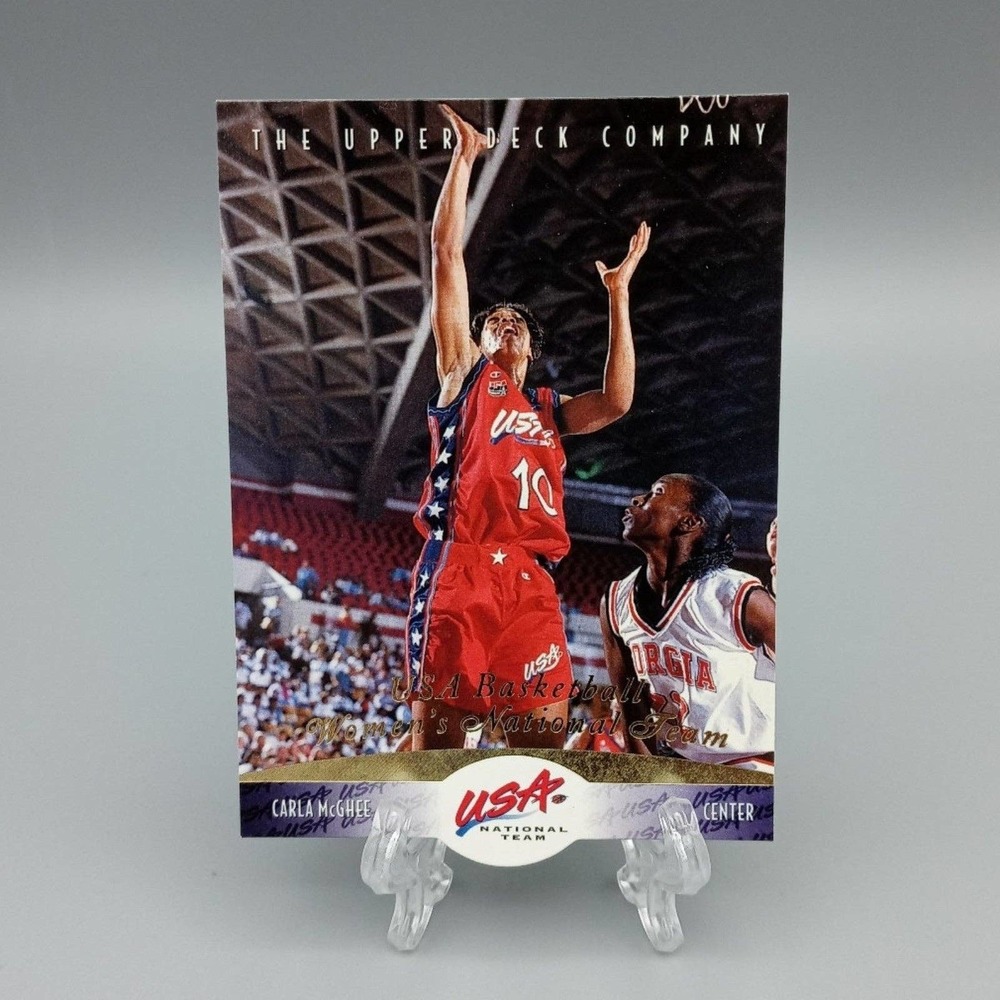 Carla McGhee, Team USA, Upper Deck Women's National Team Basketball Card